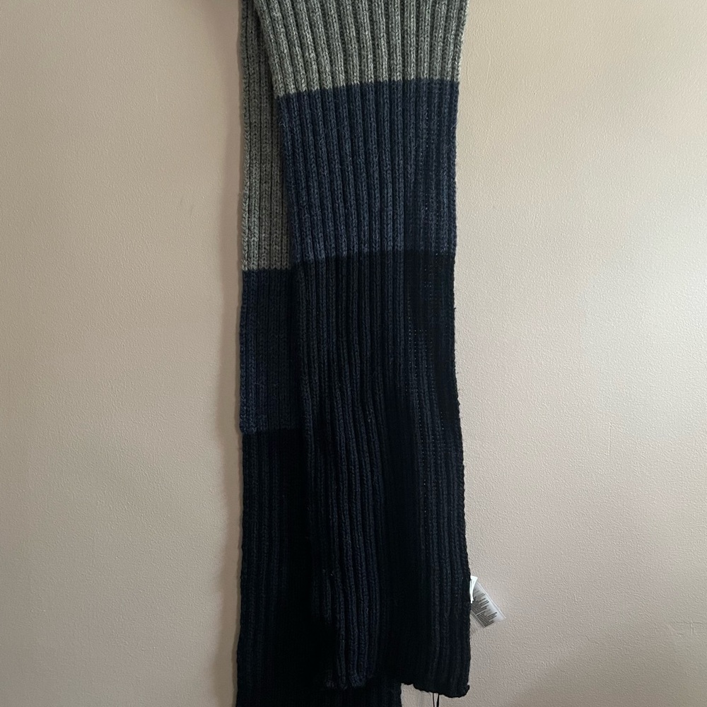🆕 Canada Goose Colorblock Ribbed Wool Scarf - Picture 7 of 8